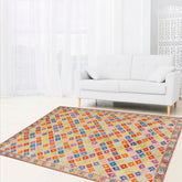 handmade Modern Balouchi Blue Gray Hand Knotted RECTANGLE 100% WOOL area rug 6x8